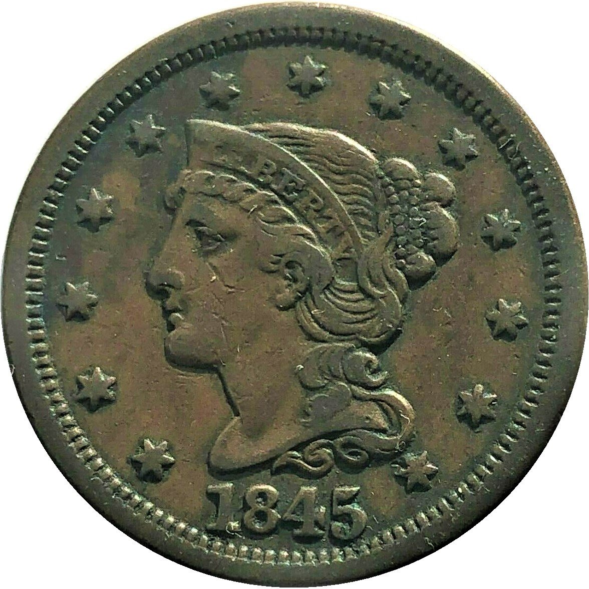 1845-1c-Braided-Hair-Large-Cent